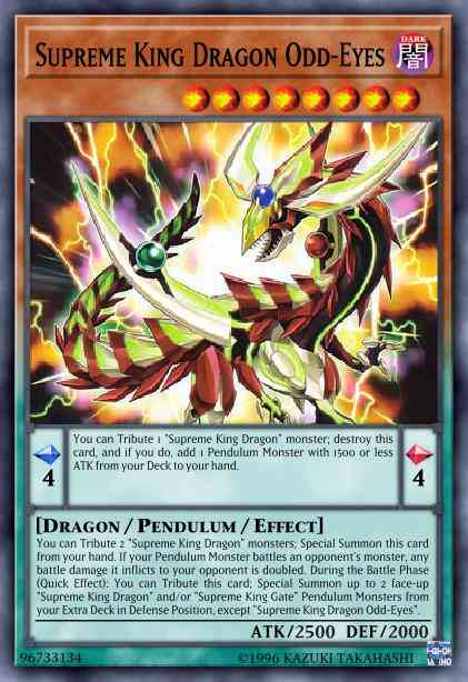 Supreme King Dragon Odd-Eyes - COTD-EN015 - Rare - Unlimited