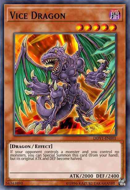 Vice Dragon - DDY1-EN001 - Ultra Rare - Limited