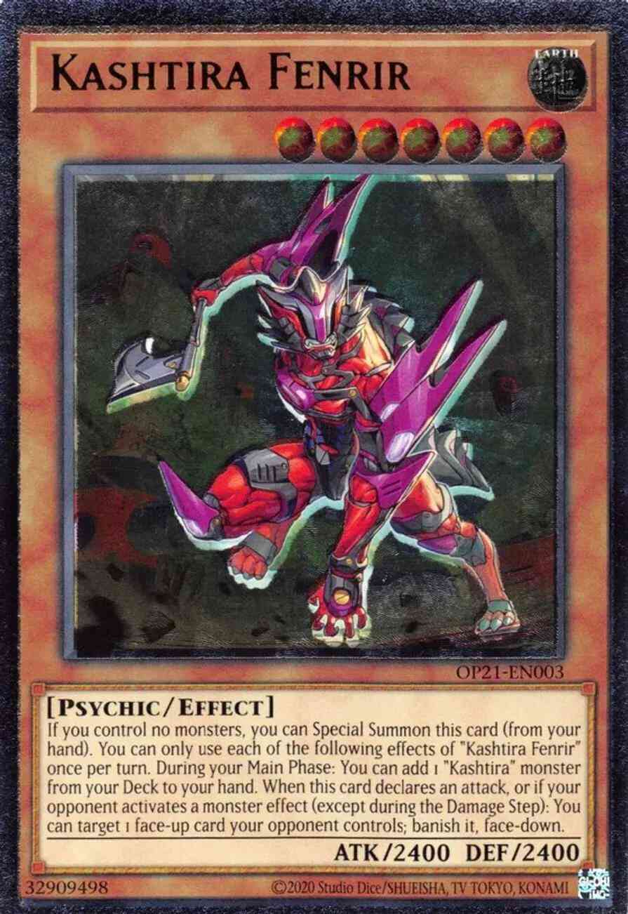 Kashtira Fenrir - OP21-EN003 - Ultimate Rare - Unlimited