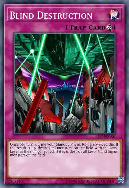 Blind Destruction - DB2-EN019 - Common - Unlimited