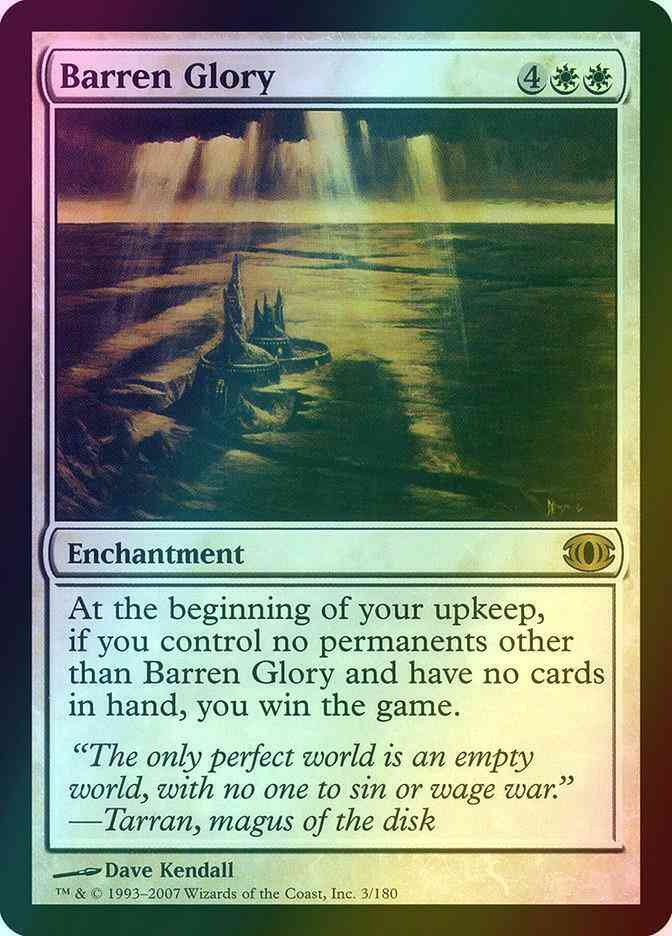 Barren Glory [3] [Future Sight] [Foil] – Face to Face Games