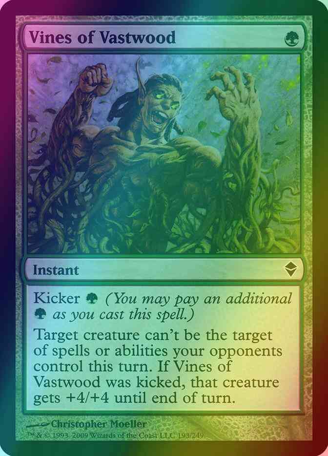 Enredaderas Del Bosque Extenso MTG - Zendikar #193 (Español) | Magic: The Gathering