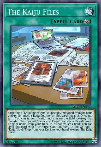 The Kaiju Files - MP17-EN048 - Common - 1st Edition
