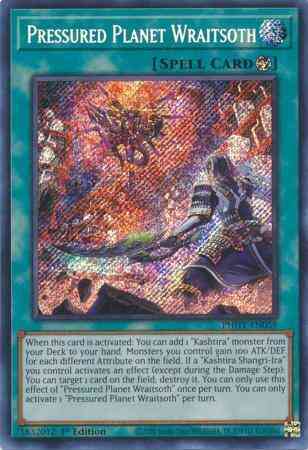 Pressured Planet Wraitsoth - PHHY-EN059 - Secret Rare - 1st Edition