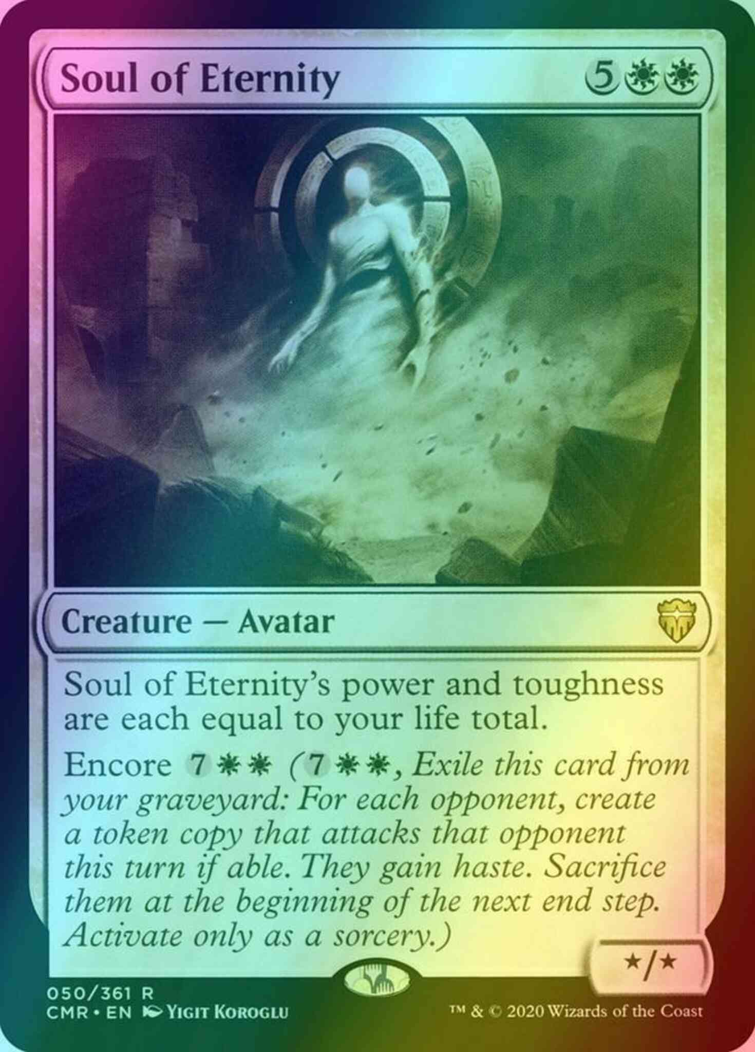 Soul of Eternity [50] [Commander Legends] [Foil]  Face to Face Games
