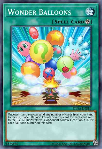 Wonder Balloons - SP15-EN042 - Shatterfoil Rare - 1st Edition