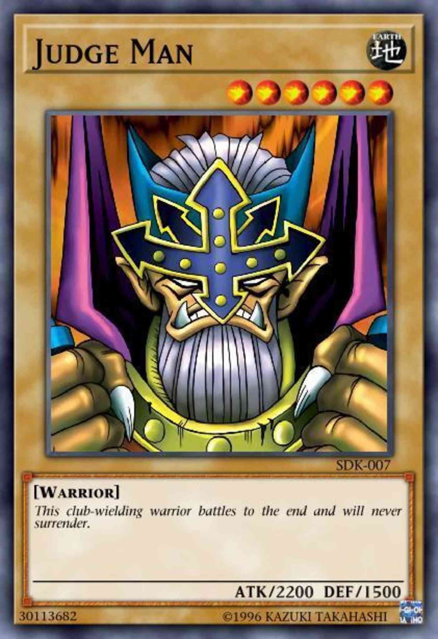 Judge Man - SDK-007 - Common - Unlimited