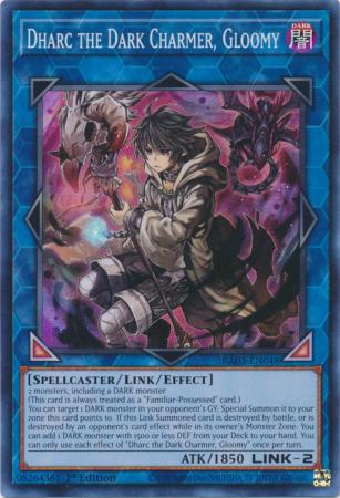 Dharc the Dark Charmer, Gloomy - RA03-EN048 - Super Rare - 1st Edition