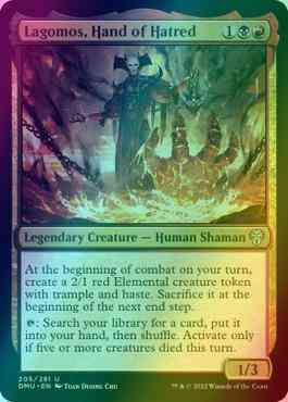 Lagomos, Hand of Hatred [205] [Dominaria United] [Foil] – Face to Face Games
