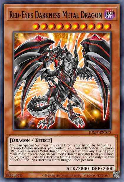 Red-Eyes Darkness Metal Dragon - SDDC-EN013 - Common - 1st Edition