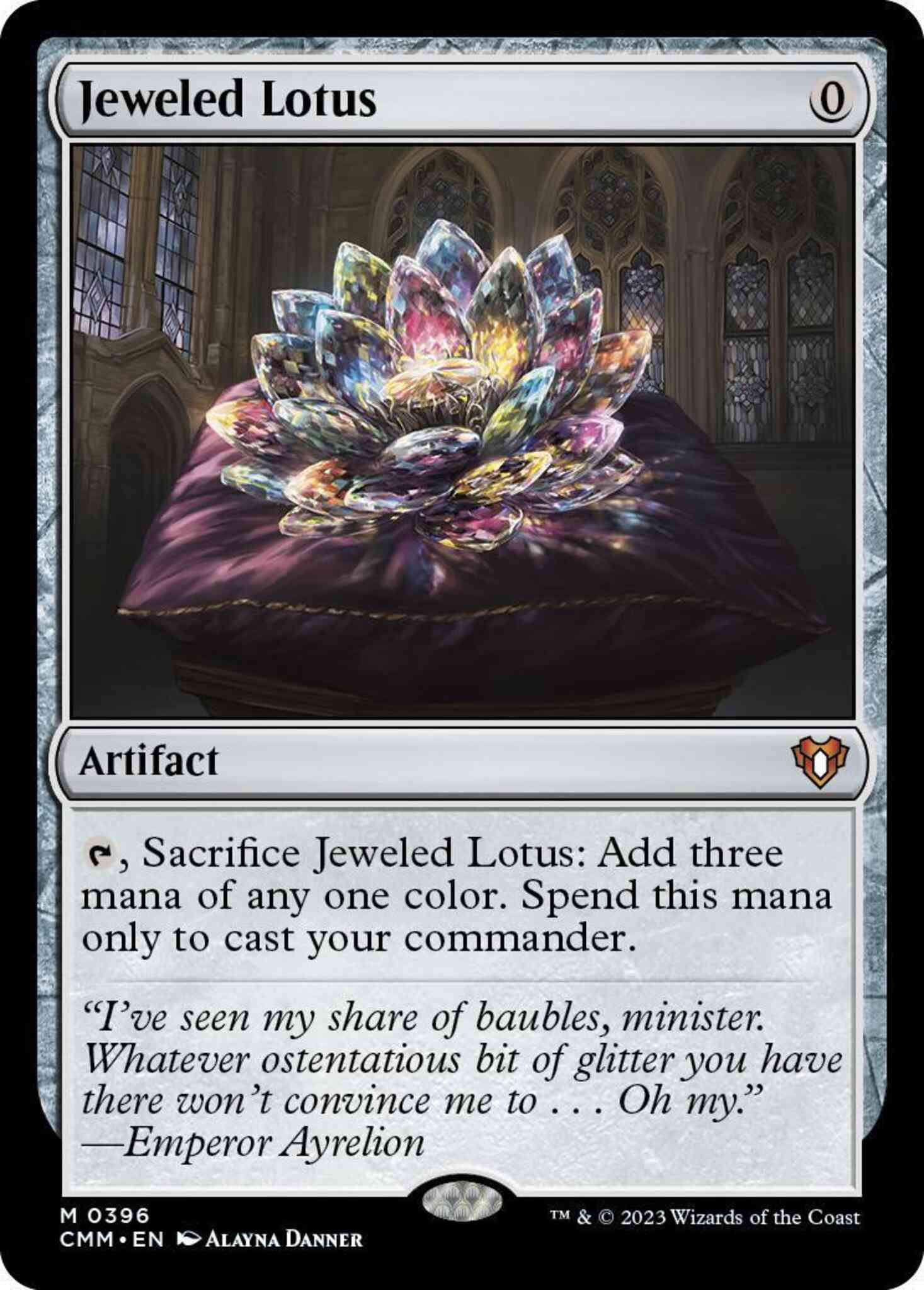 Jeweled Lotus マジック：ザ・ギャザリング Jeweled Lotus [396] [Commander Masters] [Non-Foil] – Face to Face