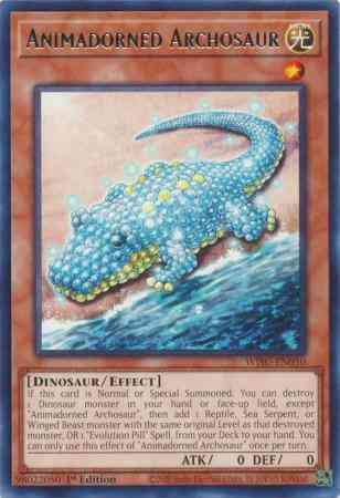 Animadorned Archosaur - WISU-EN050 - Rare - 1st Edition