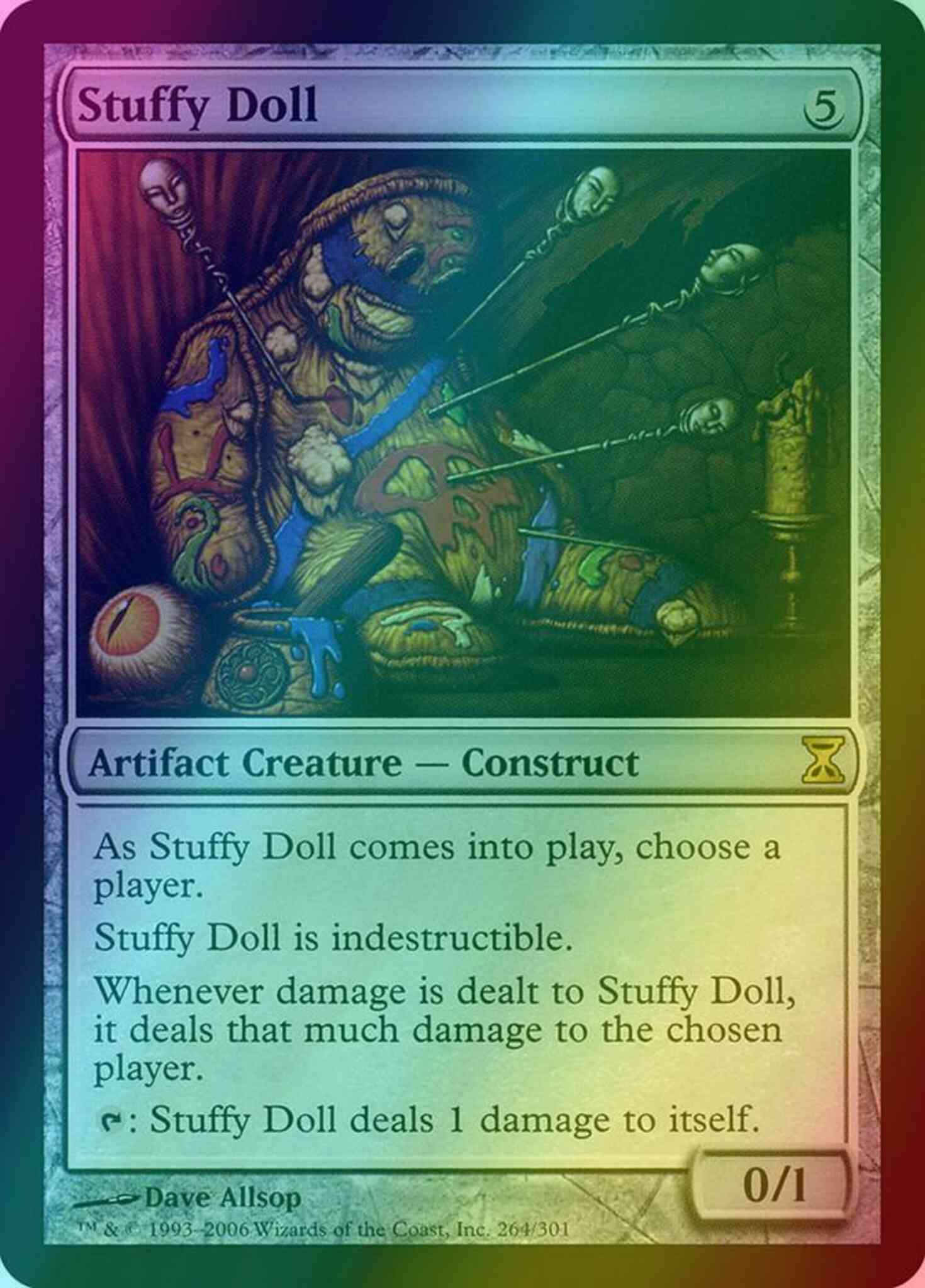 doll cards mtg Stuffy Doll [264] [Time Spiral] [Foil] – Face to Face Games