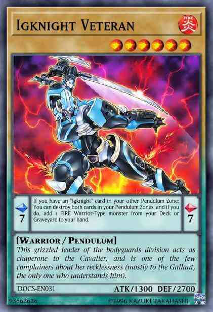 Igknight Veteran - MP16-EN131 - Common - 1st Edition