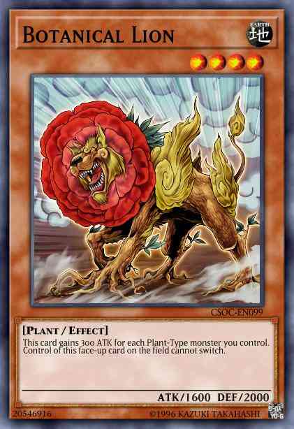 Botanical Lion - BP02-EN074 - Common - Unlimited
