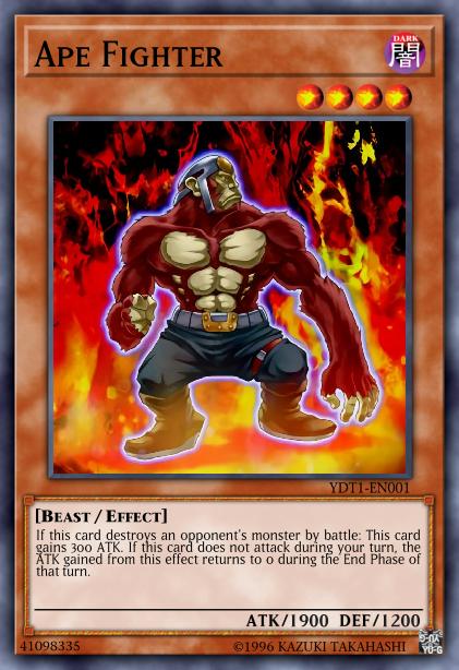 Ape Fighter - BP01-EN169 - Starfoil Rare - Unlimited