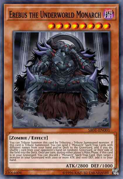 Erebus the Underworld Monarch - SR01-EN001 - Ultra Rare - Unlimited