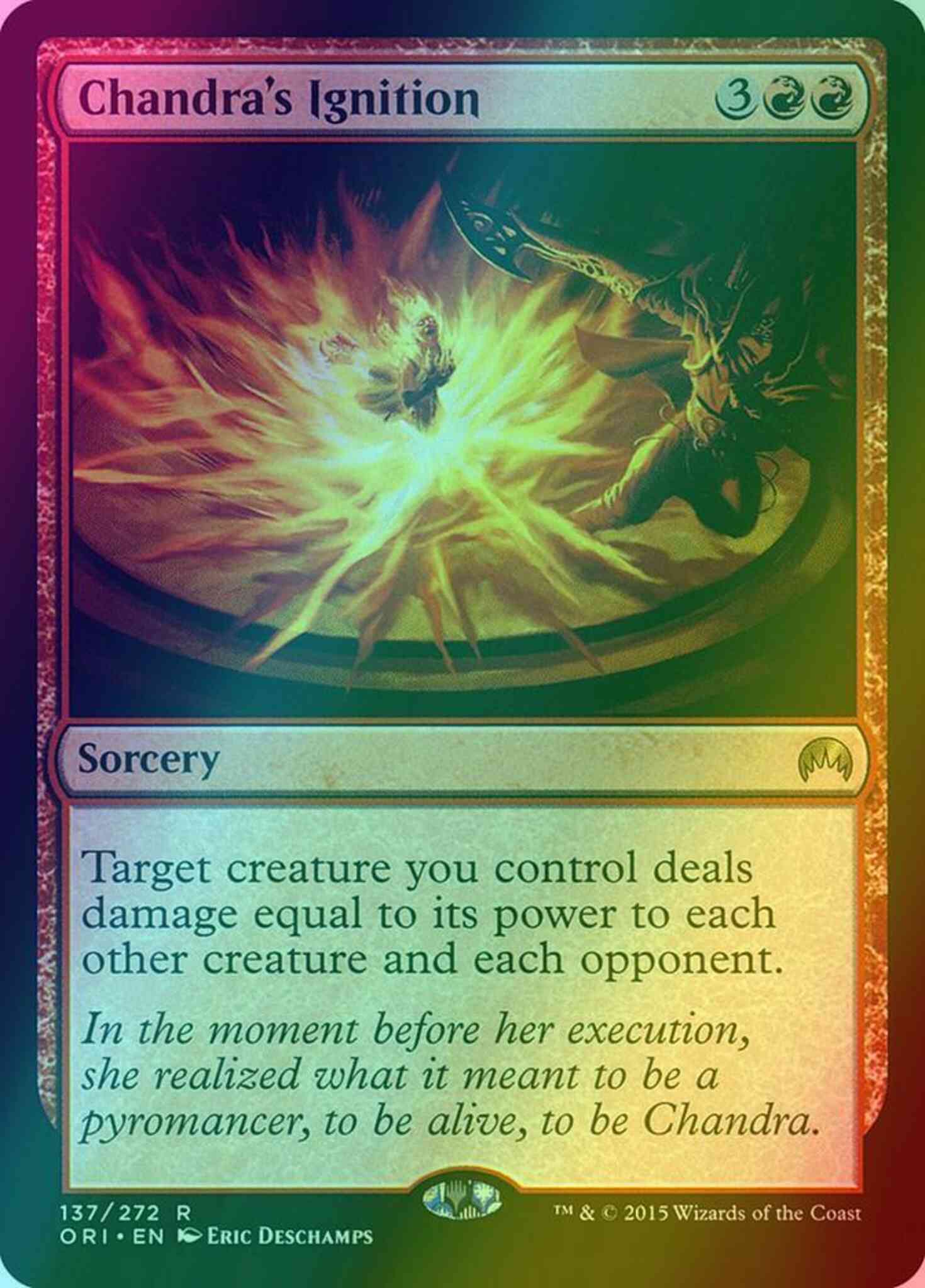 Chandra's Ignition [137] [Magic Origins] [Foil] – Face to Face Games
