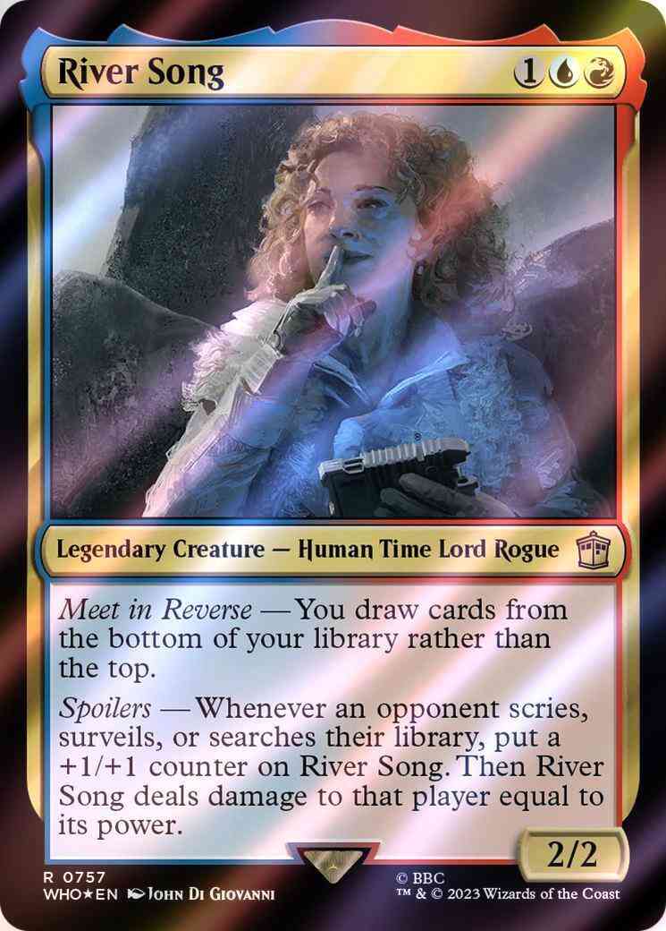River Song [757] [Universes Beyond: Doctor Who] [Surge Foil] – Face to Face  Games