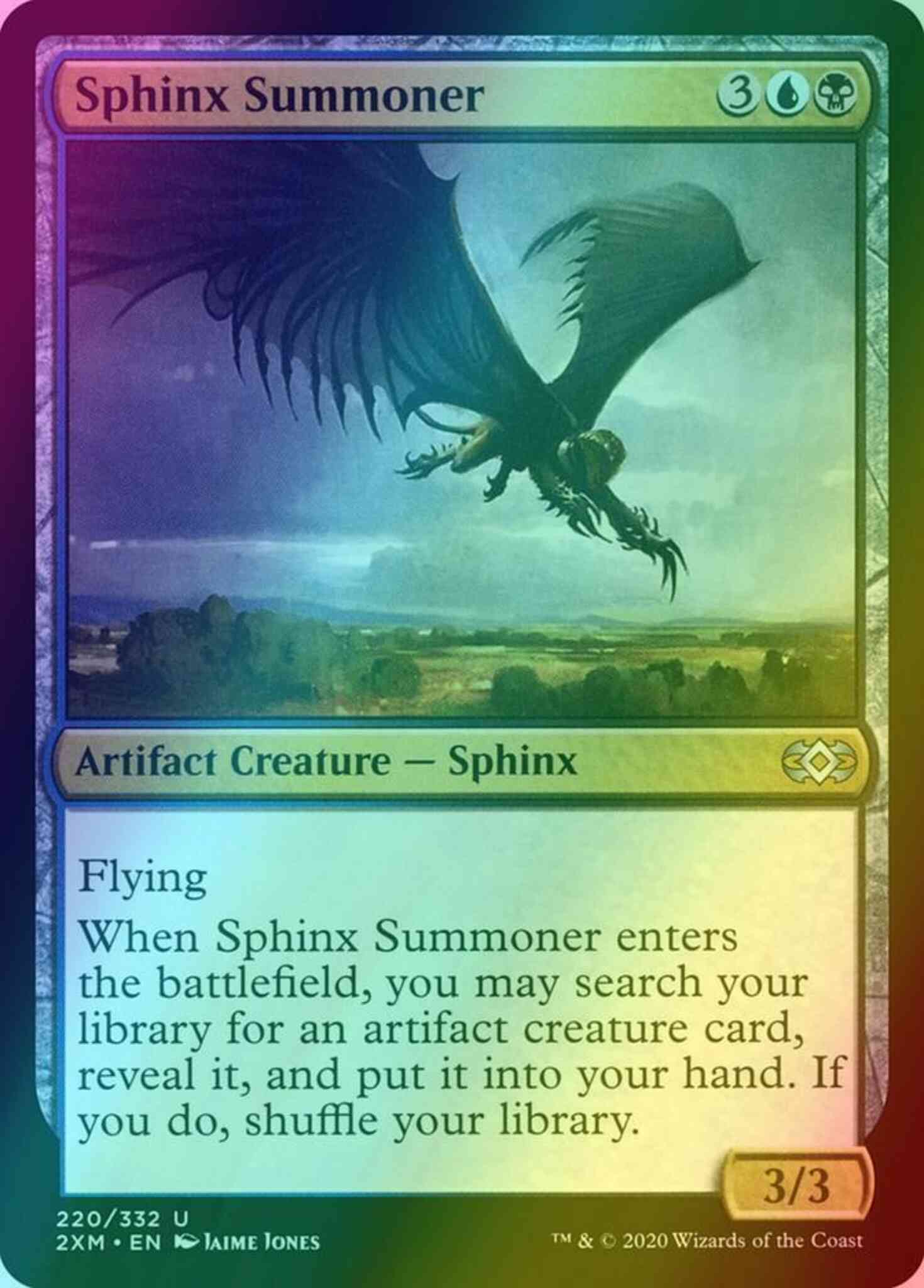 Sphinx Summoner [220] [Double Masters] [Foil] – Face to Face Games