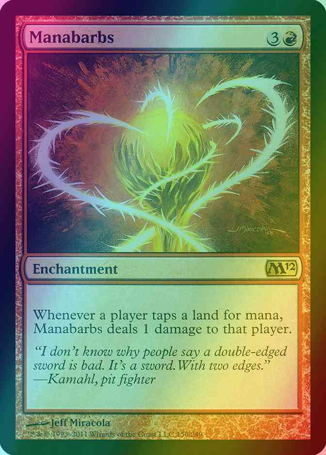 Manabarbs [150] [Magic 2012] [Foil] – Face to Face Games