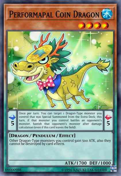 Performapal Coin Dragon - MACR-EN005 - Rare - Unlimited
