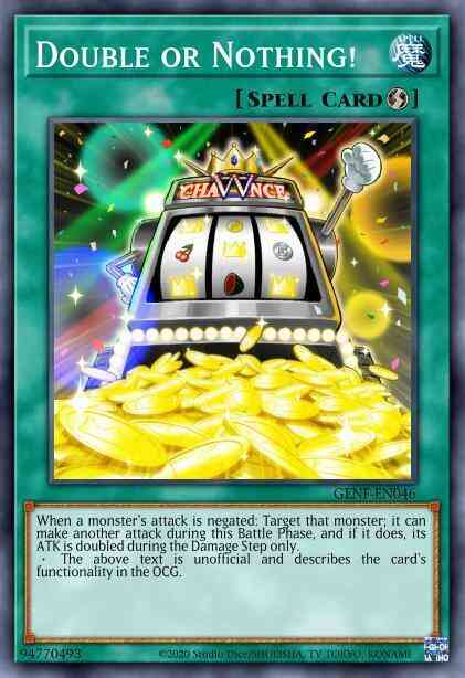 Double or Nothing! - DUPO-EN064 - Ultra Rare - Unlimited