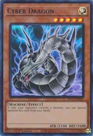 Cyber Dragon - Alternate Art - BLC1-EN021 - Ultra Rare - 1st Edition