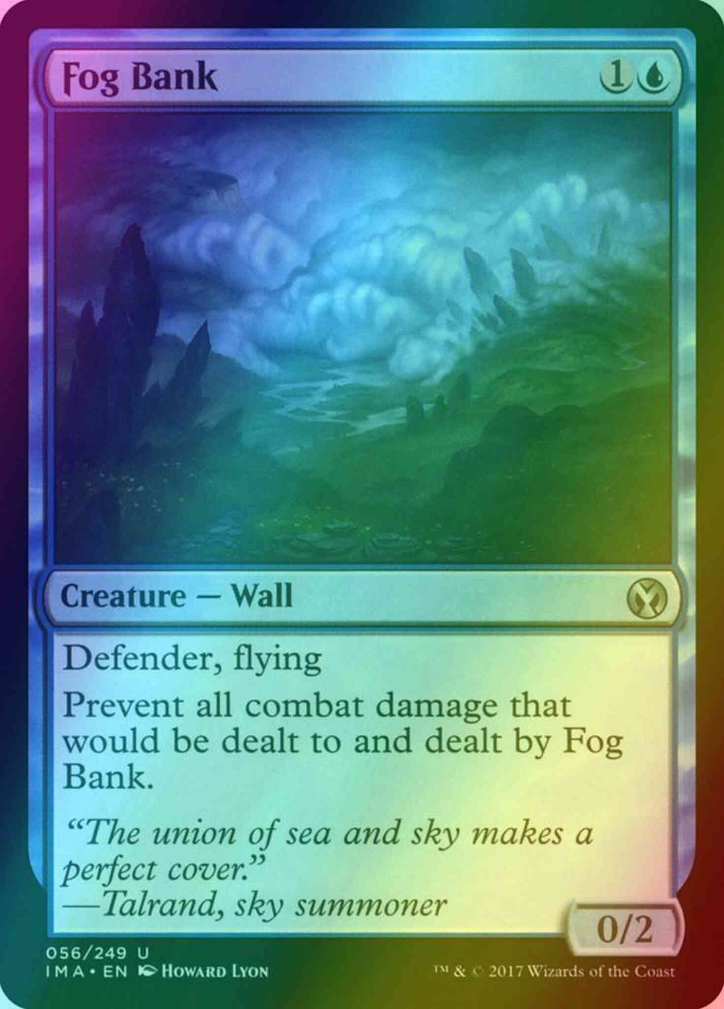 Fog Bank [56] [Iconic Masters] [Foil] – Face to Face Games