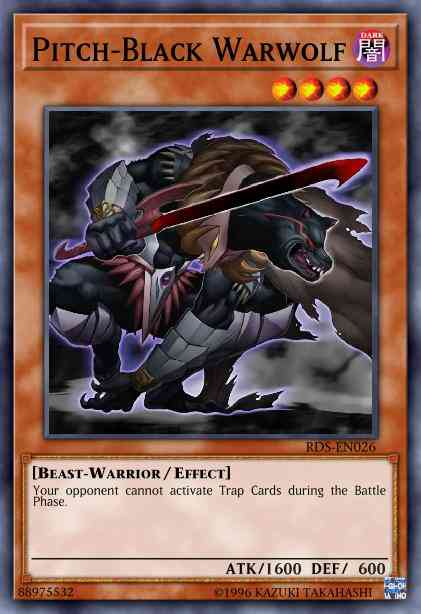 Pitch-Black Warwolf - SBCB-EN178 - Common - 1st Edition
