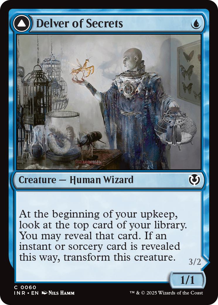 Delver of Secrets // Insectile Aberration [60] [Innistrad