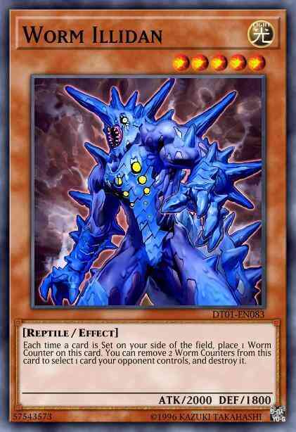 Worm Illidan - STOR-EN095 - Common - 1st Edition