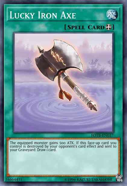 Lucky Iron Axe - YSDJ-EN032 - Common - Unlimited