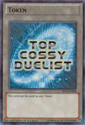 Token - Top Ranked COSSY Duelist - Blue - TKN4-EN005 - Ultra Rare - Unlimited