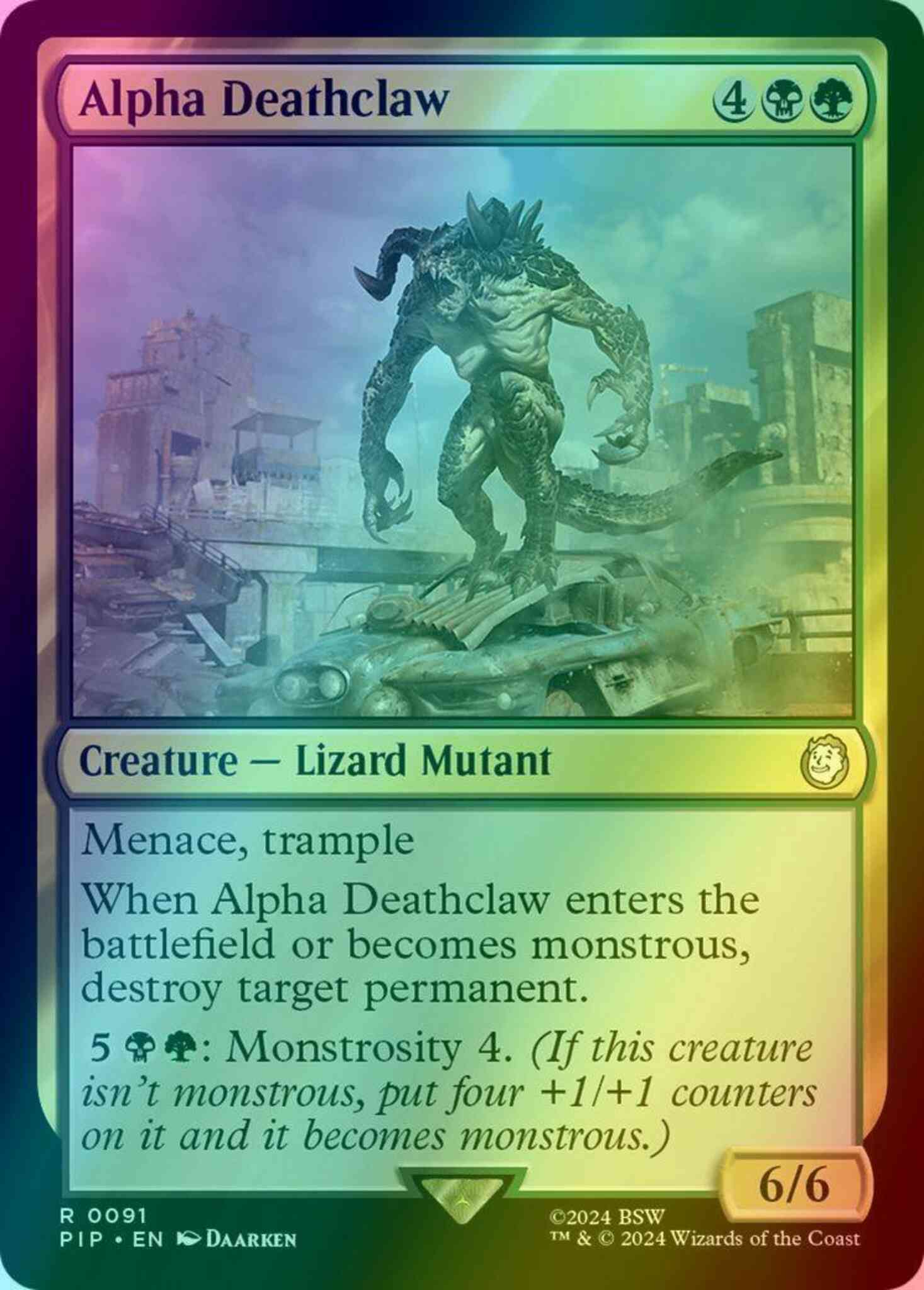 deathclaw mtg card 401 Games Canada KKD - f829