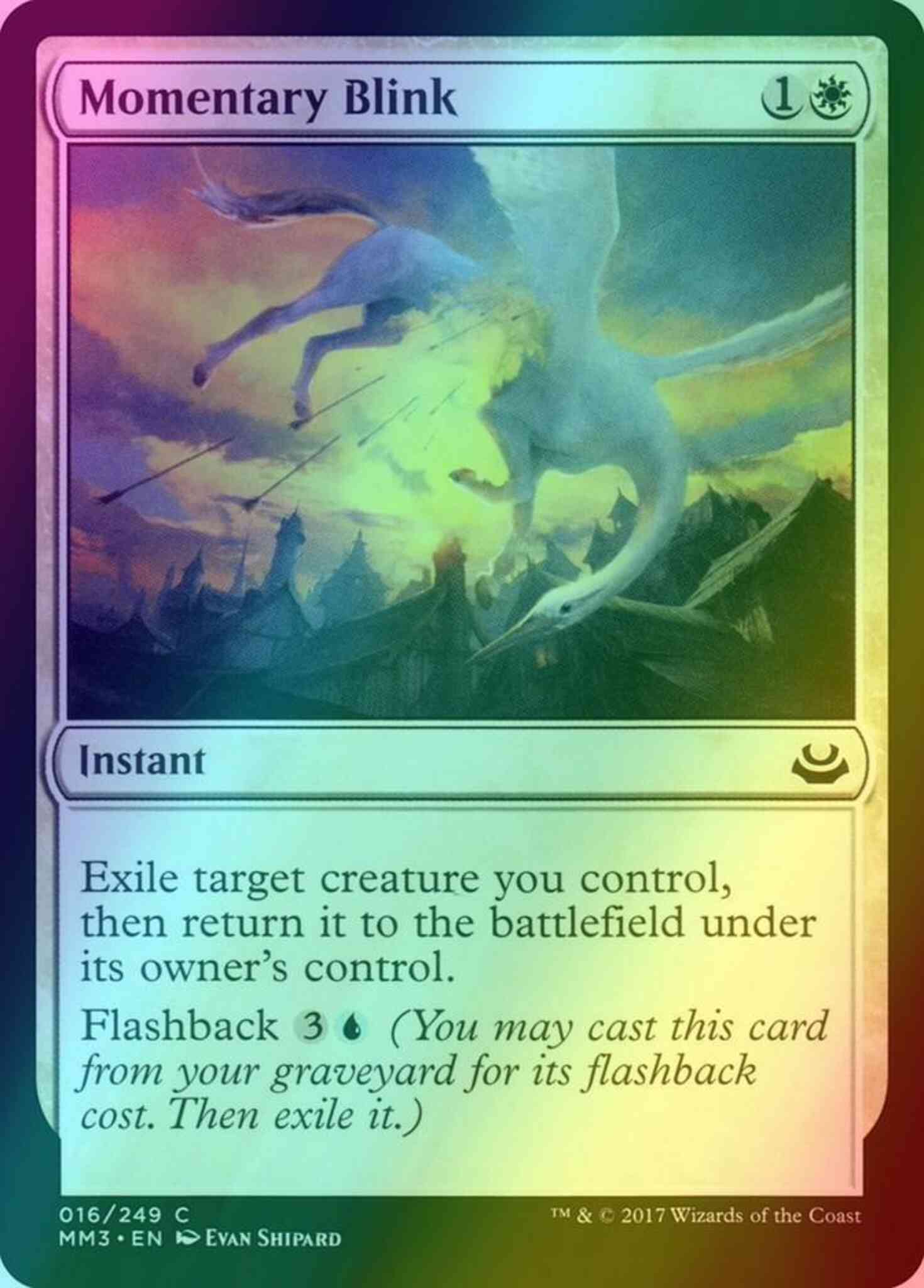 mtg cards that blink Momentary Blink [16] [Modern Masters 2017] [Foil] – Face to Face Games
