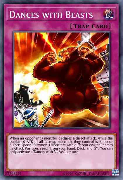 Dances with Beasts - CHIM-EN097 - Common - 1st Edition