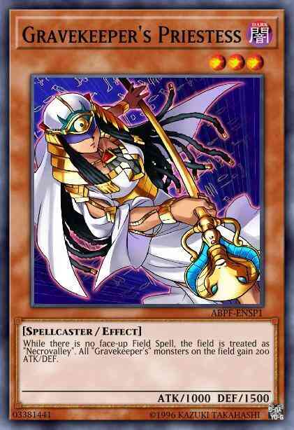 Gravekeeper's Priestess - ABPF-ENSP1 - Ultra Rare - Limited