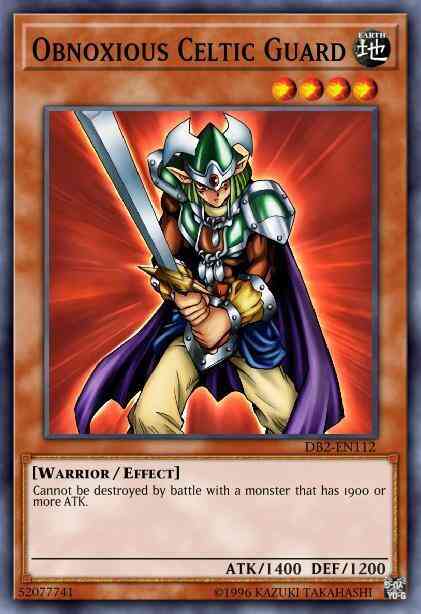 Obnoxious Celtic Guard - RP02-EN086 - Rare - Unlimited