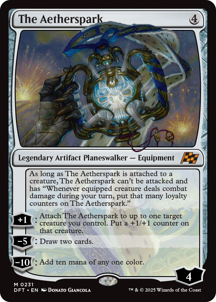 The Aetherspark [231] [Aetherdrift] [Non-Foil] – Face to Face Games