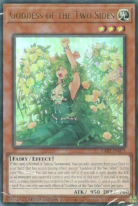 Goddess of the Two Sides - LART-EN079 - Ultra Rare - Limited