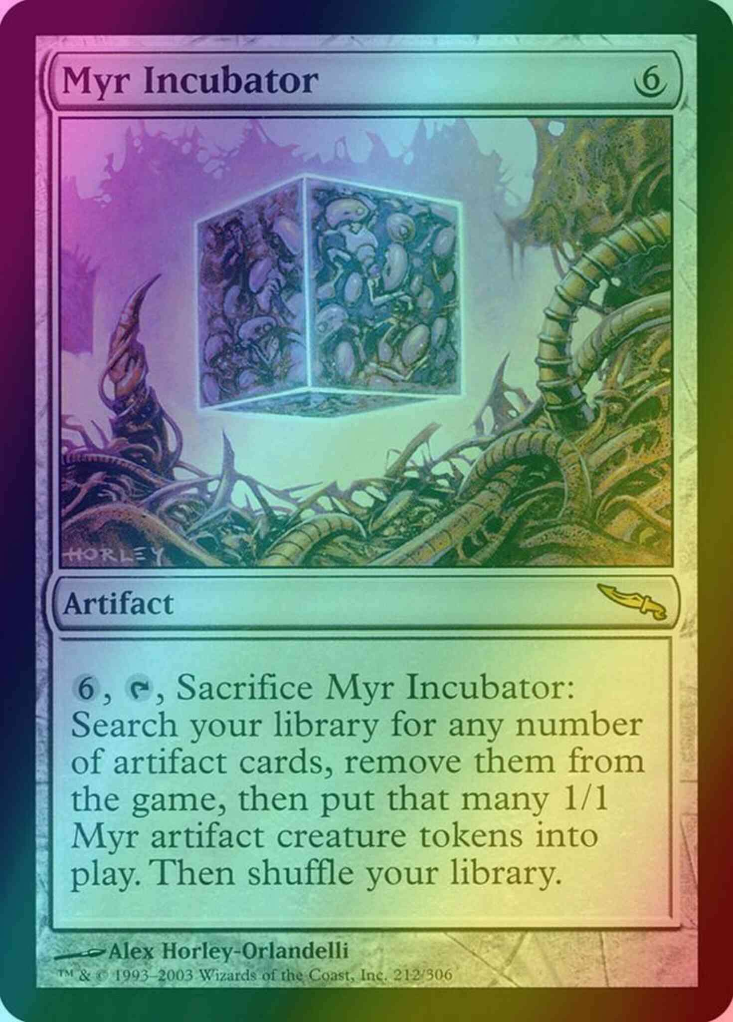 Myr Incubator [212] [Mirrodin] [Foil] – Face to Face Games