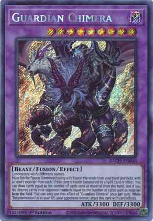 Guardian Chimera - BACH-EN040 - Secret Rare - 1st Edition