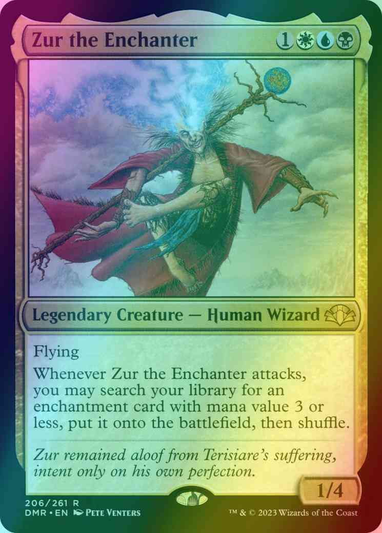 Zur the Enchanter [206] [Dominaria Remastered] [Foil] – Face to Face Games