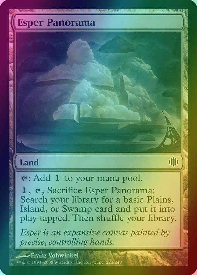 mtg panorama cards Esper Panorama [223] [Shards Of Alara] [Foil] – Face to Face Games
