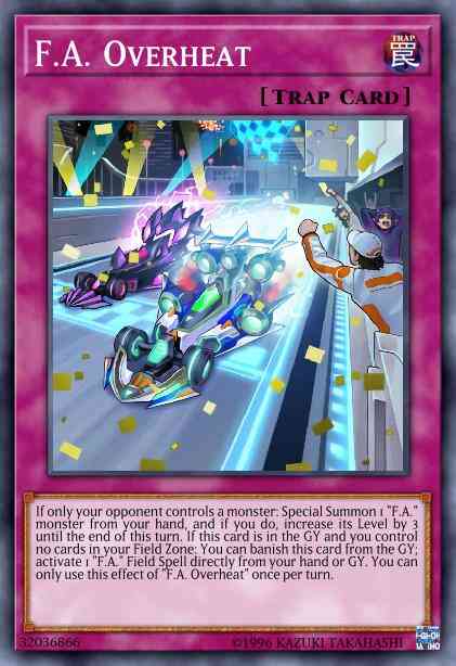 F.A. Overheat - FLOD-EN091 - Rare - Unlimited