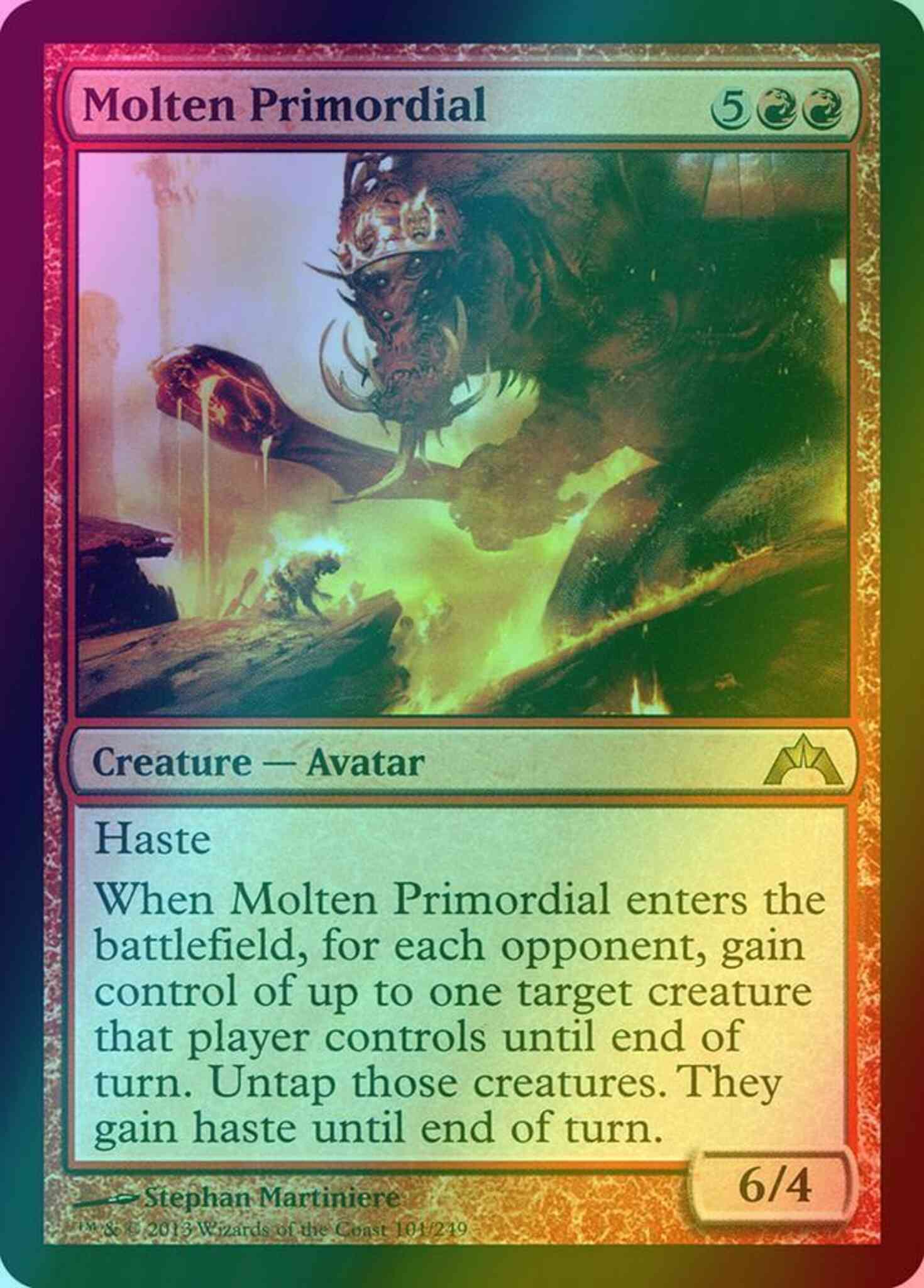 Magic the Gathering Primordial Ooze - Melma Primordiale - [5ED] [EX] 289332492 9633