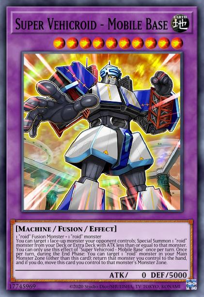 Super Vehicroid - Mobile Base - LDS1-EN041 - Common - 1st Edition