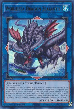 Worldsea Dragon Zealantis - RA04-EN082 - Ultra Rare - 1st Edition