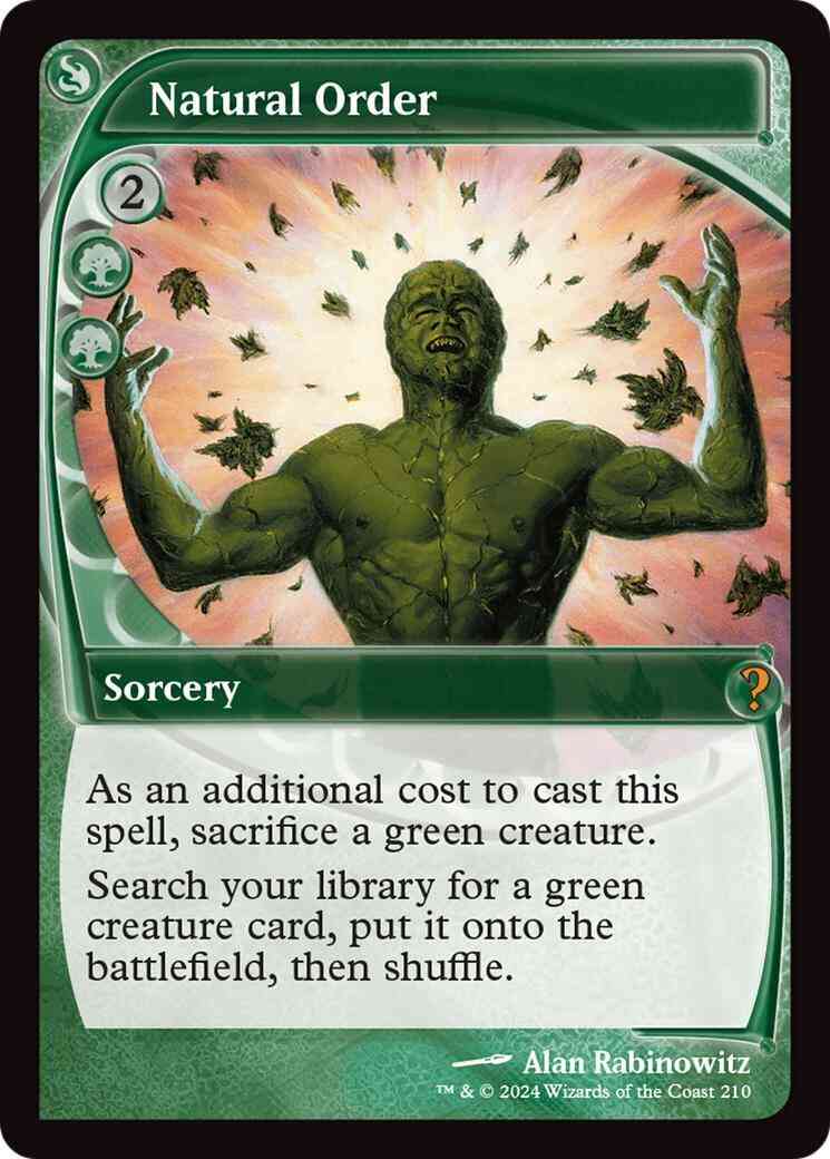 Natural Order [210] [Future Frame] [Mystery Booster 2] [Non-Foil